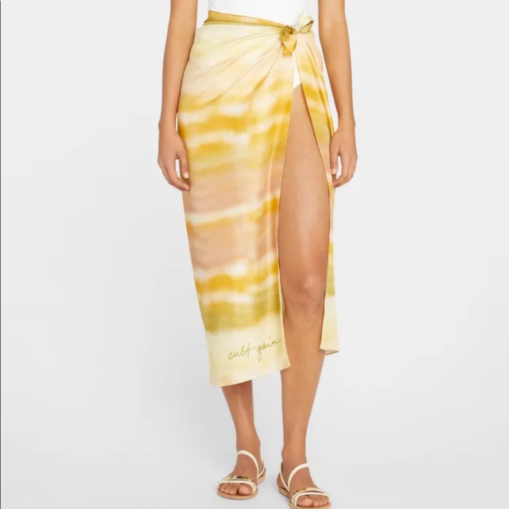 CULT GAIA Gradient Silk Scarf
